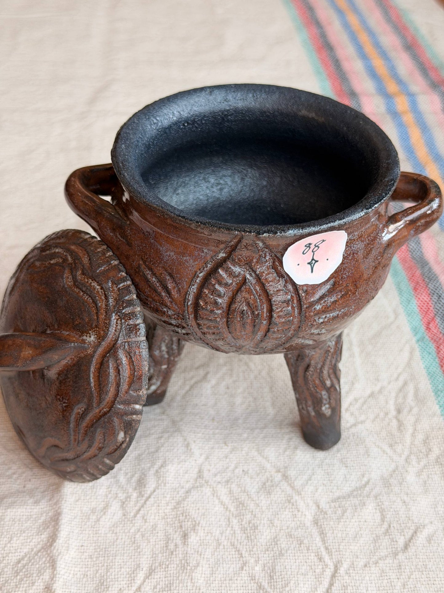 Hand carved Cauldron