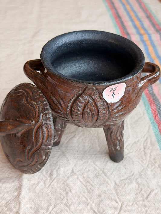 Hand carved Cauldron