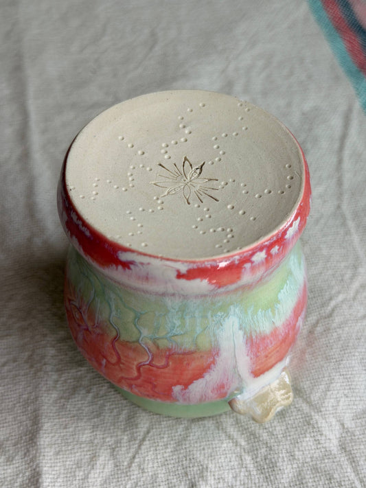 Floral Cacao Ceremony Cup