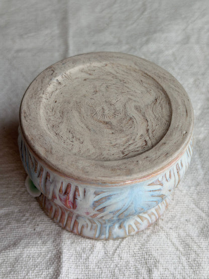 Handcarved Pastel Bby Mug