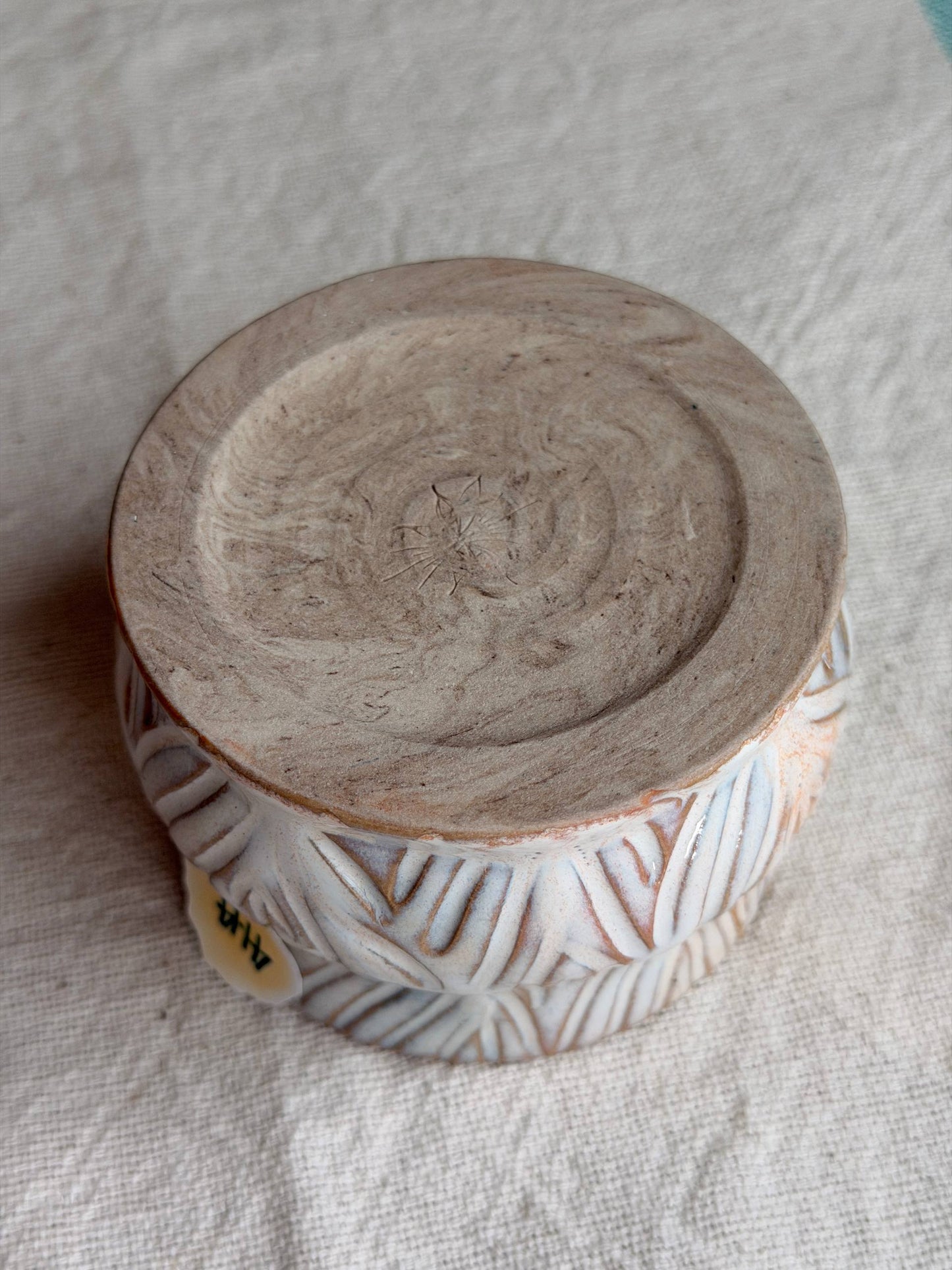 Handcarved Pastel Bby Mug