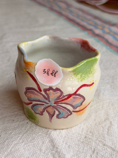 Floral Cacao Ceremony Cup
