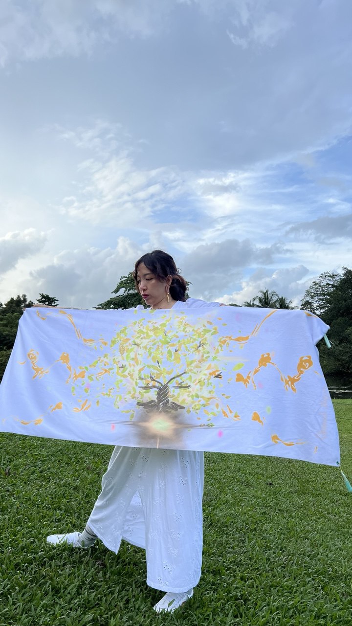 Abundant Meditation Shawl