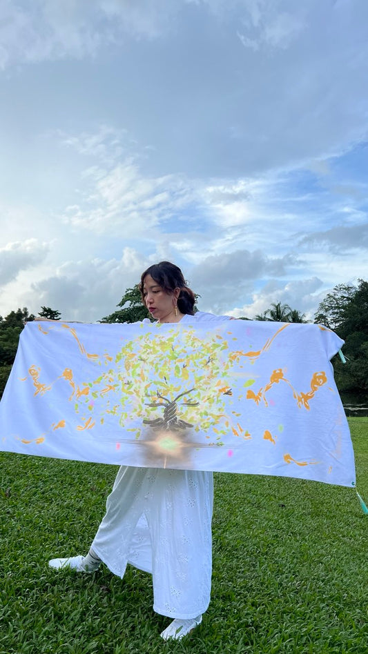 Abundant Meditation Shawl
