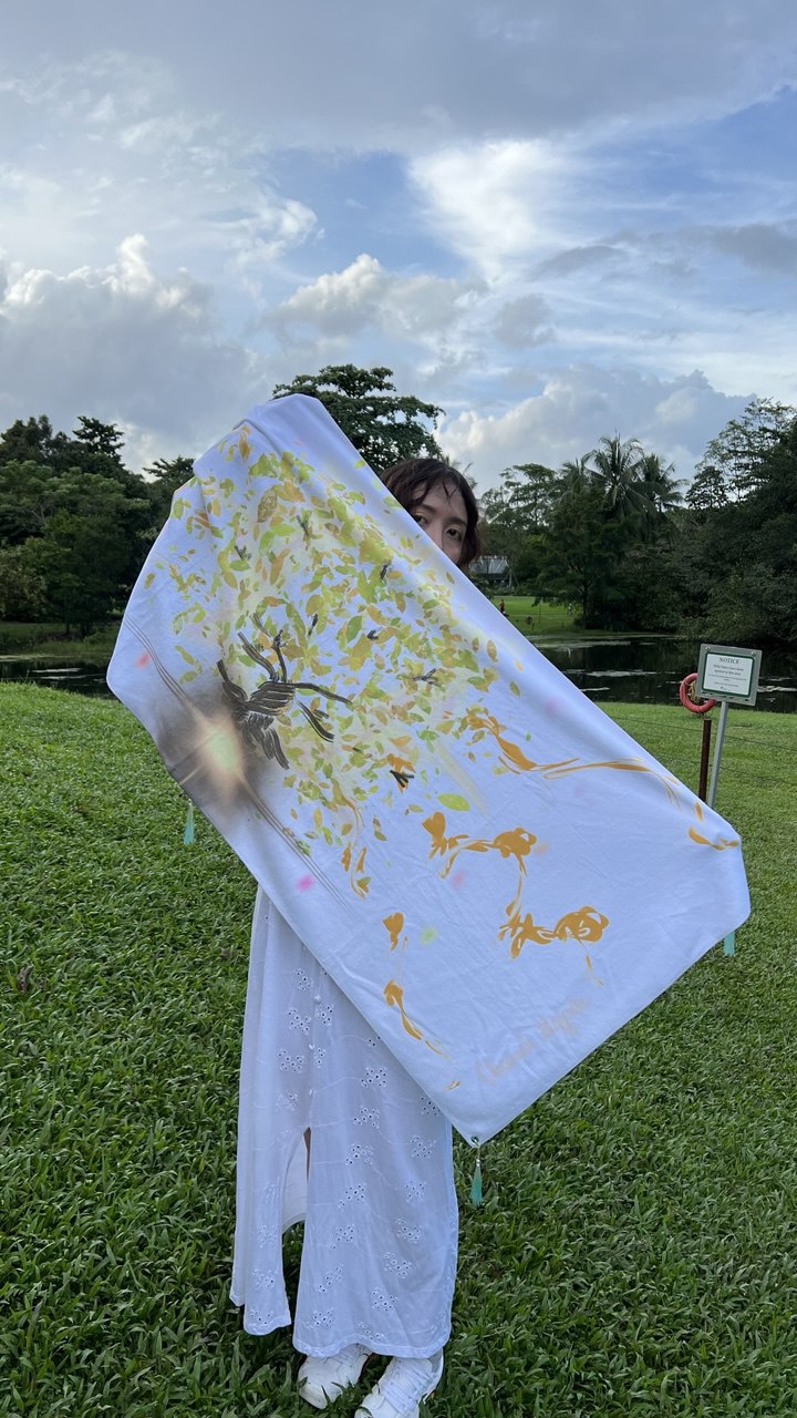 Abundant Meditation Shawl